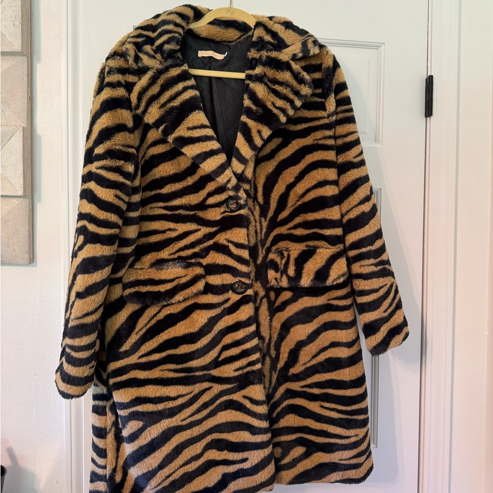 Nasty gal faux fur jacket